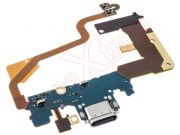 Placa auxiliar PREMIUM con conector USB Tipo C, de carga, de datos y accesorios con micrófono para LG G7 thinQ (G710EM), LG G7 fit (Q850EMW). Calidad PREMIUM